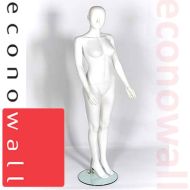 Female Shop Display Mannequin With Abstract Style Head - 1